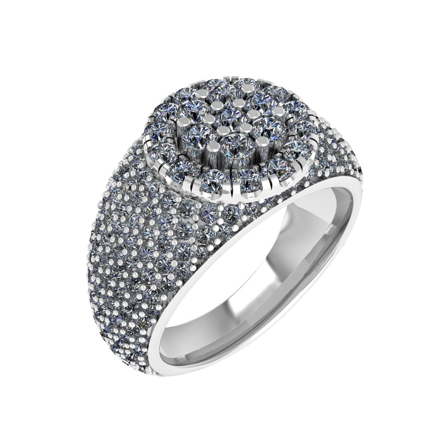 DIAMONDS HIP-HOP  MEN'S RINGS